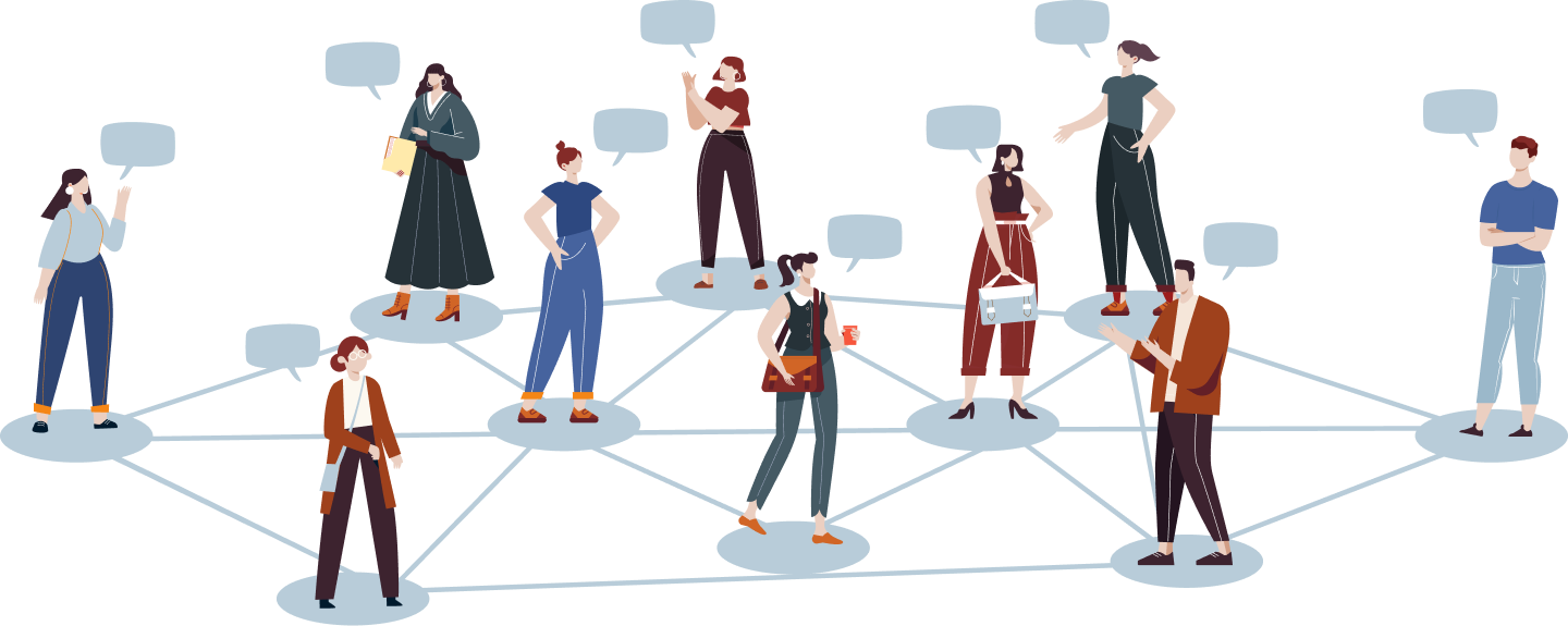 人員自主化運作系統示意圖
